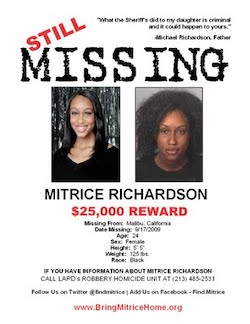 Mitrice Richardson missing